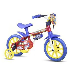 BACCIO Bicicleta FIREMAN rodado 12 Roja/Azul