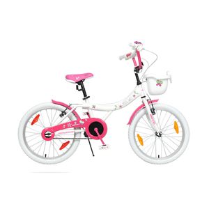 BACCIO Bicicleta MYSTIC SWEET rodado 20 Blanco Fucsia
