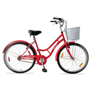 BACCIO Bicicleta IPANEMA LADY rodado 26 Rojo