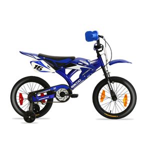 BACCIO Bicicleta niño MOTORBIKE rodado 16 YS7463 Azul