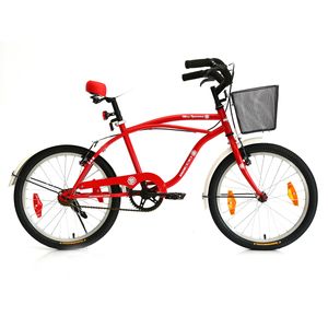 BACCIO Bicicleta MISS IPANEMA rodado 20 Roja