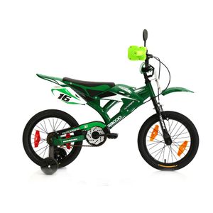 BACCIO Bicicleta niño MOTORBIKE rodado 16 Verde