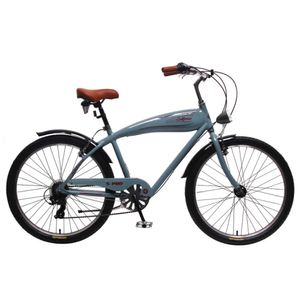 S-PRO Bicicleta CALIFORNIA 7 Vel Gris