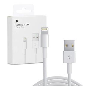 Cable iPhone Original USB a Lightning 1 Metro