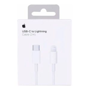 Cable iPhone Original Tipo-C a Lightning 2 Metros