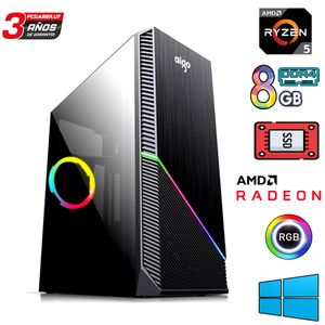 PCGAMER RYZEN 8GB DISCO SOLIDO RADEON ULTIMA GENERACION