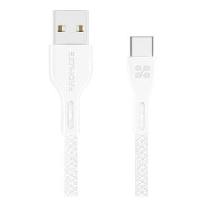 Cable Usb C 1,2m Promate Powerbeam-c Blanco Celu Backup