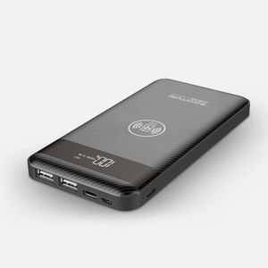 Cargador Inalámbrico Qi Powerbank 10000mah Aurapack10 Backup