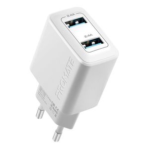 Cargador Carga Rápida 12w 2 Puertos Usb Biplug Backup