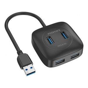 Hub Usb 3.0 4 Puertos Usb 3.0 5bgps Promate Ezhub-4s Backup