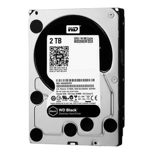 Disco Duro 2tb Pc Wd Black 7200rpm 3.5 Sata3 Interno Backup