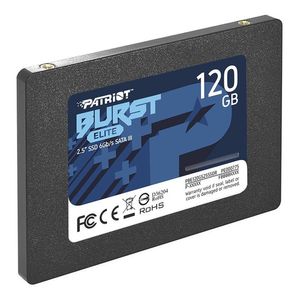 Disco Ssd 120gb Patriot Burst Elite Interno 2.5  Backup