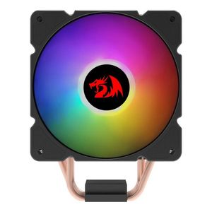 Fan Cooler Cpu Rgb Effect Intel Amd Redragon Cc2000 Backup