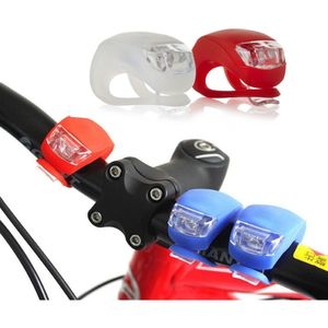 Potente Luz Led De Silicona Para Bicicleta X 2 Anti Agua