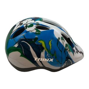 CASCO BLANCO, NEGRO Y AZUL S -TRINX