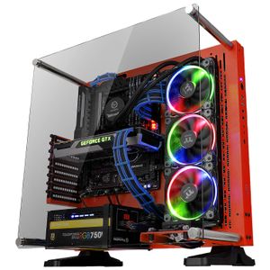 Gabinete Abierto Gamer ATX Thermaltake Core P3 TG Vidrio 5mm