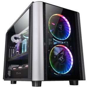 Gabinete Gamer Cúbico E-ATX Thermaltake Level 20 XT Negro