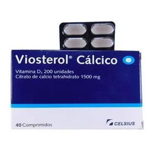 Viosterol Calcico  40 Comprimidos | Vitamina D 3