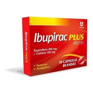 Ibupirac Plus 400/100 X 10 Cap