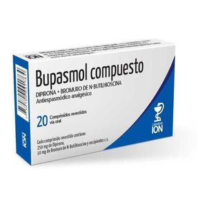 Bupasmol Compuesto X 20 Comprimidos