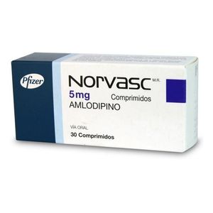 Norvasc  5 Mg  30 Comprimidos