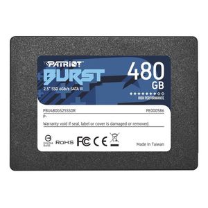 Disco Solido Ssd 480gb Patriot Burst Interno 540mb Backup