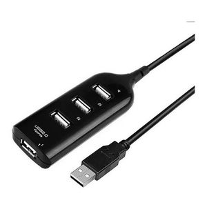 Cable Hub 4 Puertos Usb Extensión Notebook Alargue Pc