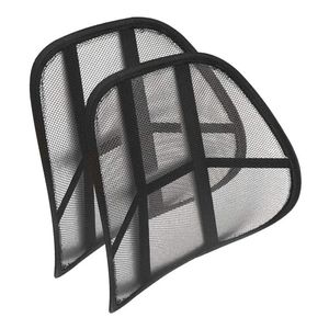 Respaldo X 2 Silla Apoyo Lumbar Asiento Oficina O Auto