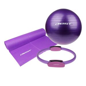 BEST Set de Pilates 130094 - Mat + Pelota + Ring / 7282