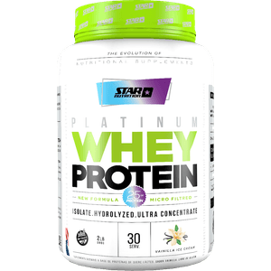Proteína Whey Protein Strar Nutrition 2lbs Vainilla