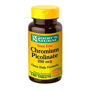 Quemador De Grasa Chromium Picolinate 200mcg Goodn Natural