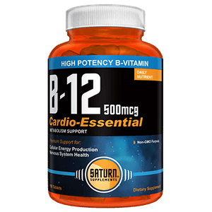 Vitamina B12 500mcg Saturn