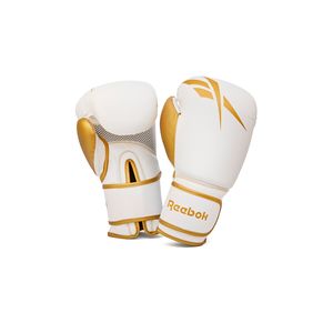 GUANTE DE BOXEO 10 OZ DORADO REEBOK Supergym