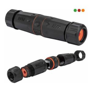 Conector/Ficha RJ45 Hembra/Hembra | CUPLA IP68 Cat 6/Estanco