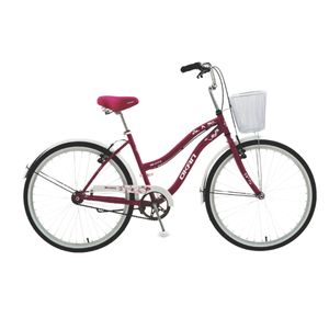OKAN Bicicleta de paseo BLUZZ rodado 26 Fucsia