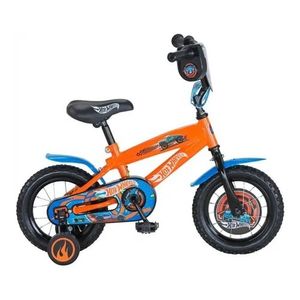 BICICLETA HOTWHEELS NIÑO NIÑA RODADO 12 - NARANJA