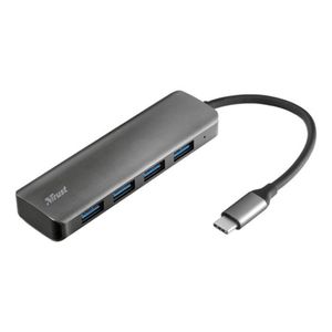 TRUST 23328 HUB USB-C 4 PUERTOS 3.2 HALYX