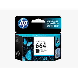 Cartucho original de tinta negra HP 664 Advantage