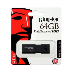 Pendrive KINGSTON DataTraveler 100 G3 64GB USB 3.1