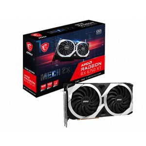 Tarjeta de video Grafica Msi Rx 6750 Xt Mech 2x Oc 12gb