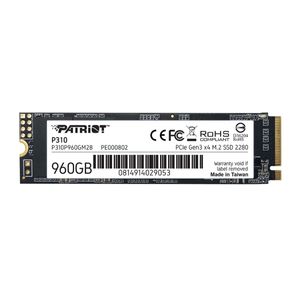 Disco SSD M2 2280 NVMe 960Gb Patriot P310