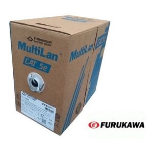 Bobina Cable UTP Cat5e 305mts Furukawa INTERIOR 100% Cobre