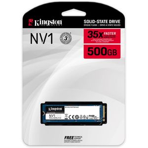 Disco SSD M2 NVMe 2280 500Gb KINGSTON NVME NV1