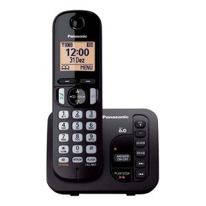 Teléfono Inalámbrico Panasonic Kx-tgc220 Negro