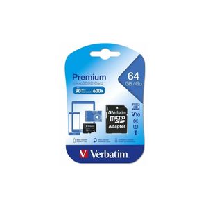 Memoria Micro Sd Verbatim 64gb Clase 10 - Market