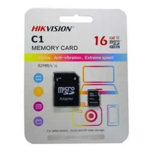 Tarjeta Micro Sd Hikvision 16gb - Market