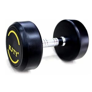 Mancuerna 22,5 Kg Hierro Fundido Revestida En Goma
