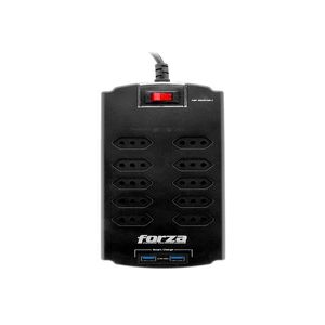 Protector de sobretensión Forza FSP-1002USB-C AC 220 V