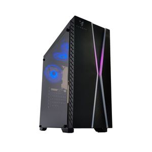 Gabinete Gaming Perseo Cn22 Rgb C/3 Fanes