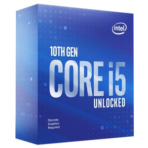 Procesador CPU Intel Core I5 10600kf S1200 S/fan S/video